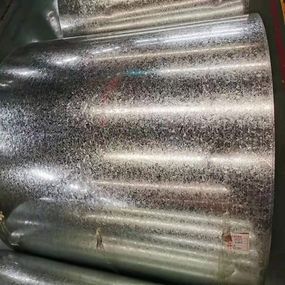Zero folhas de aço galvanizadas duras 0.16mm da bobina da lantejoula para a placa do navio