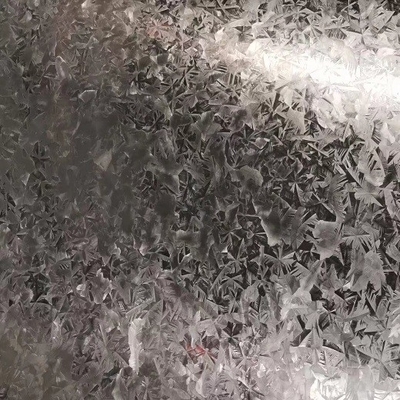 Zero folhas de aço galvanizadas duras 0.16mm da bobina da lantejoula para a placa do navio