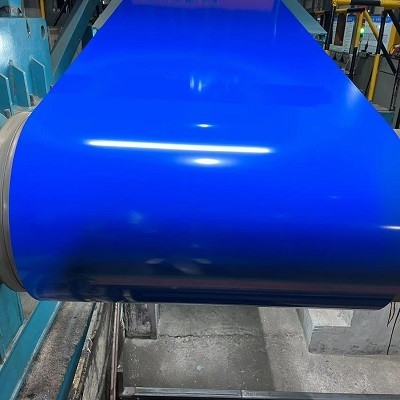 Bobina de aço revestida colorida PPGI / PPGL 0,12 - 1,0 mm de espessura para a indústria da construção