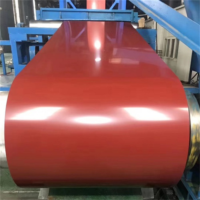 Bobina de aço Prepainted de revestimento vermelha 15um/7um do SOLDADO Z80 para a cerca SGCC da parede