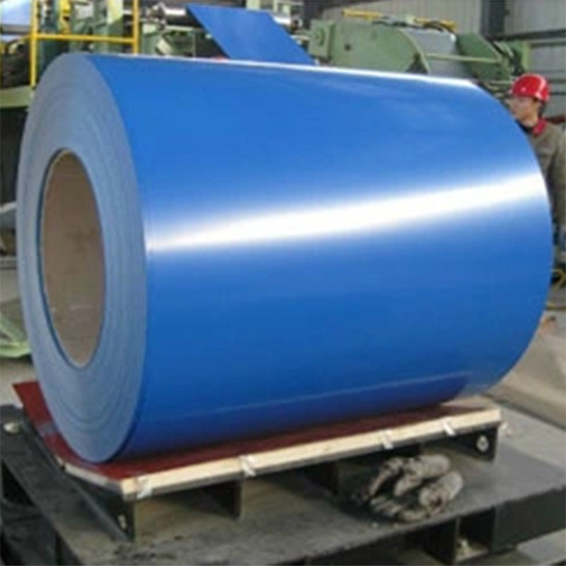 0.12mm-0.8mm PPGL Galvalume Steel Coil para Fabricação de Chapas Corrugadas