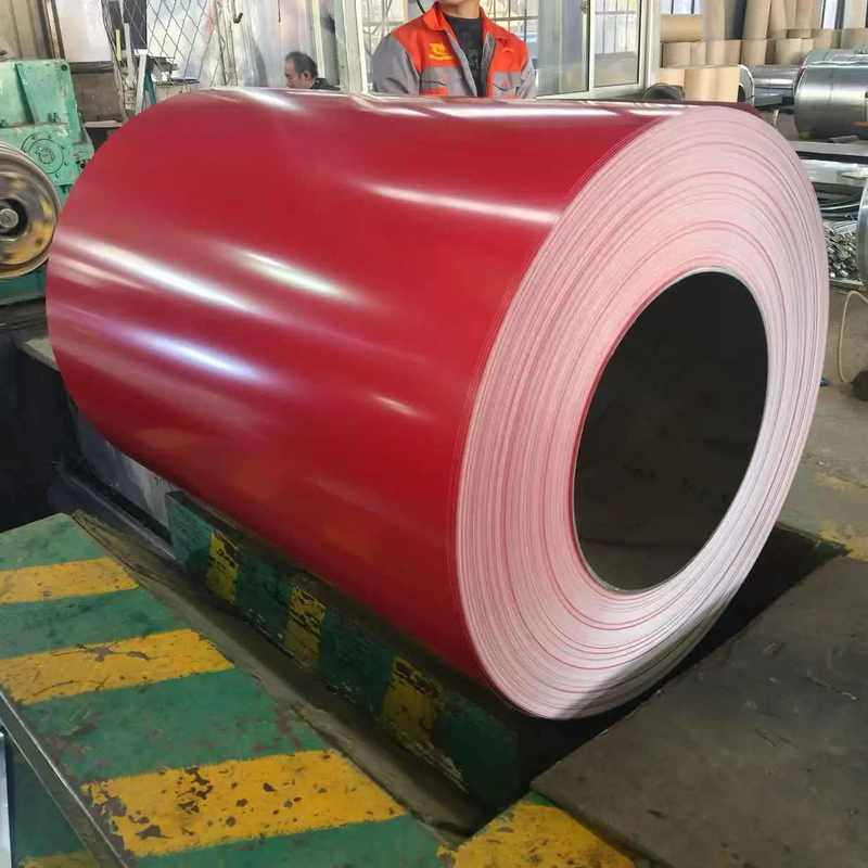 PVDF Coating Weatherable Prepainted Galvalume Steel Coil For Architecture