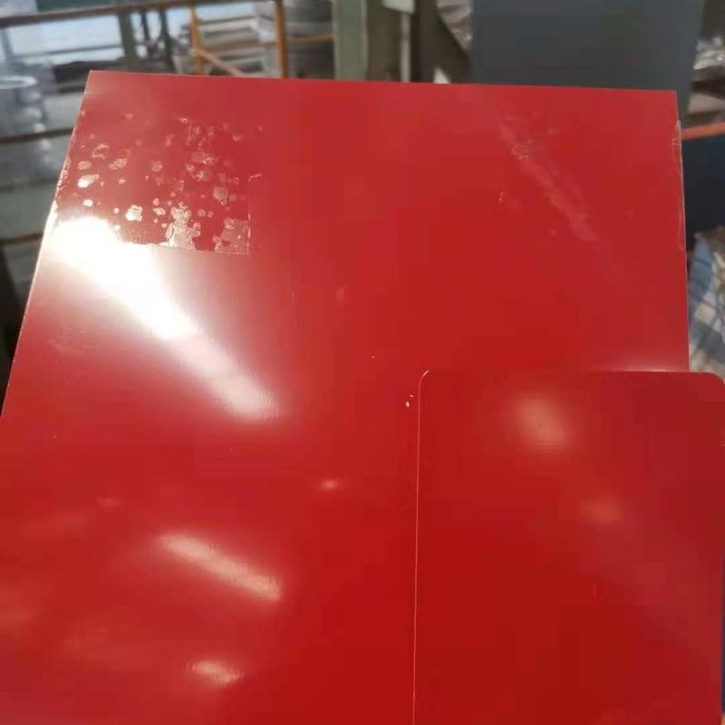 A cor de PVDF SMP revestiu a identificação de aço 610MM da bobina JIS G3322 de PPGI