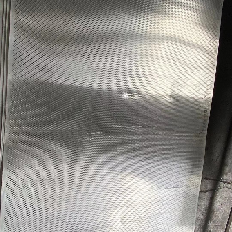 o furo de quadrado galvanizado decoração da pasta da espessura de 1.0mm entalhou a folha de alumínio