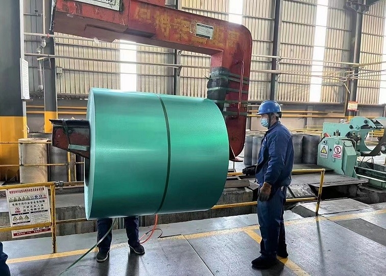 Bobina de aço corrugada Ppgi de alta qualidade do Galvalume de Tole Bac Aluminium Prepainted Gi Prepainted