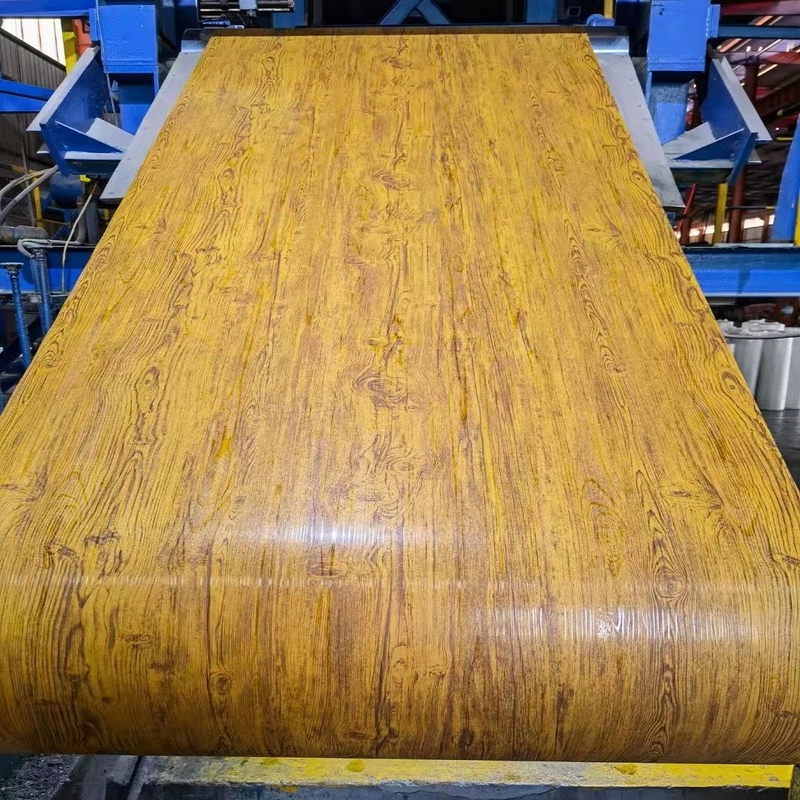 O zinco revestiu placas laminadas do rolo de RAL PPGL colore bobina revestida