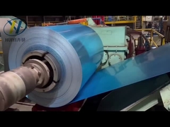 Círculos de aço galvalume laminados a frio / tiras G550 BORON ADDED SGLCC Azul AFP