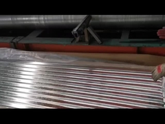 Fabricação de chapas de aço galvanizado ondulado