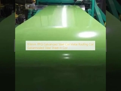 914 mm PPGI bobina de aço galvanizado bobina de telhado de metal folha de aço galvanizado em bobina