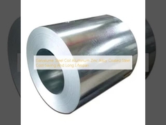 Galvalume Steel Coil Aluminium Zinc Alloy Coated Steel Economia de custos e longa vida útil