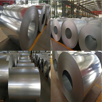 A passagem laminada da pele de SGCC galvanizou a lantejoula zero da espessura da chapa de aço 0.12mm