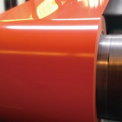 O calibre 36 Prepainted a espessura de aço de Front Coating Steel Strip Roll 0.12mm da bobina de PPGL