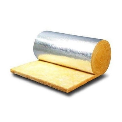 A isolação da fibra de vidro da largura de 1200MM golpeia para a parede do teto