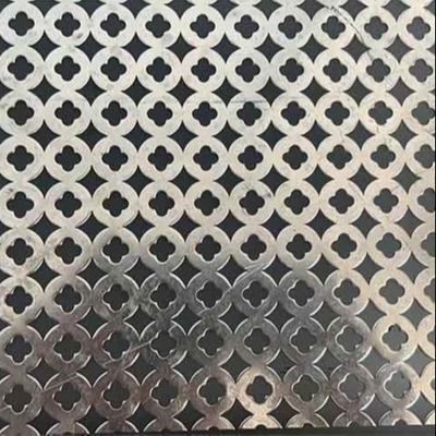 0.8 mm Espessura Painel Perforado de Alumínio / Folha Perforada de Alumínio para Construção