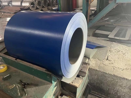 Anti-impressão digital pre-pintada Galvalume Steel Coil Alu Zinco revestido AZ50-150