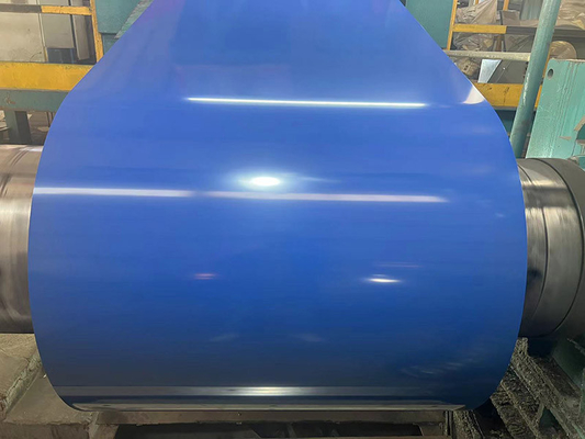 Largura 600-1250mm Revestimento de zinco 40-275g bobina de aço PPGL para materiais de construção