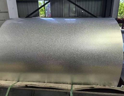 EN Padrão Galvalume Plate Steel Coil Zinc Coated AZ30-AZ150g/m2 Superfície cromada