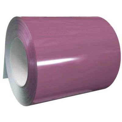 Z275 Escola de aço galvanizado pré-pintada / folha de aço revestida de cor galvanizada