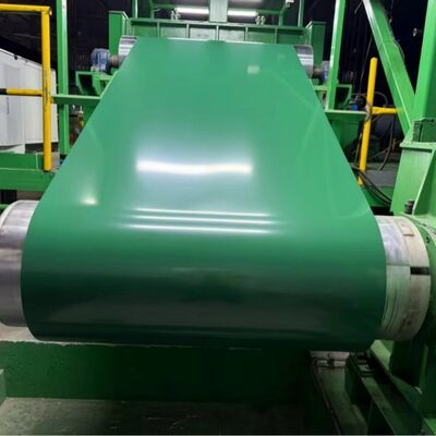 Bobina de aço galvanizado pré-pintado G350 com espessura de 0,12-3,0 mm para construção