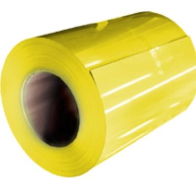 Aço galvanizado Prepainted amarelo 1250mm da limpeza de auto