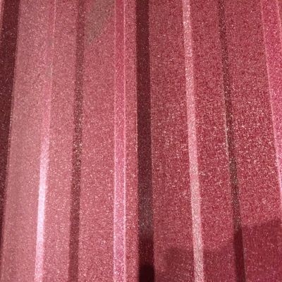 O resíduo metálico PPGI corrugou as folhas telhando de aço G550 G450
