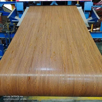 O PCM Prepainted a folha de aço galvanizada do telhado do metal do rolo da bobina de PPGL