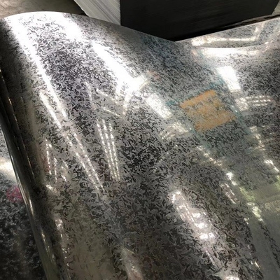 A passagem da pele Z275 galvanizou a lantejoula zero da folha de aço da bobina para a aplicação da casa